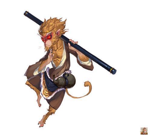 孙悟空头像动漫高清壁纸