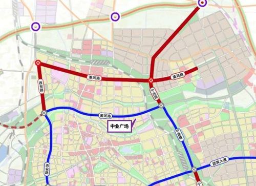 淮安快速路二期来了!中业广场将实现交通跨越发展!