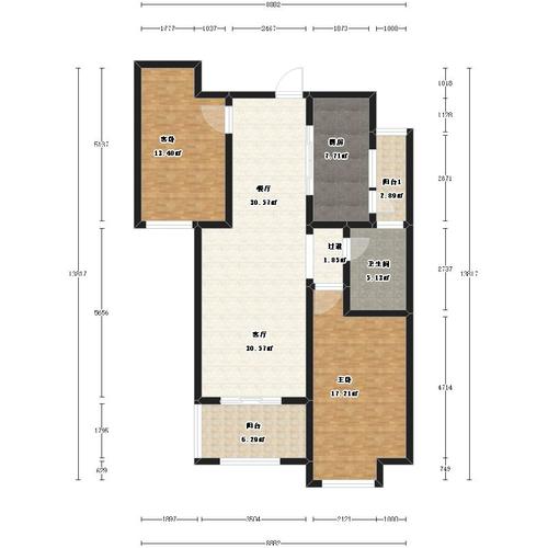 即墨天一仁和郡户型图-三维家户型库