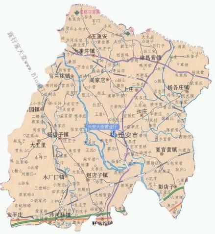 迁安站的地理位置