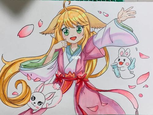 狐妖小红娘漫画临摹_漫画_临摹_狐妖小红娘_文化_绘画