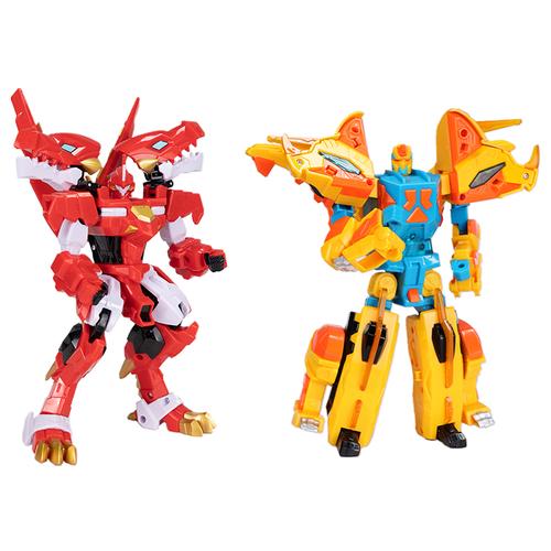 玩具反斗城心奇暴龙战车4豪华款变形烈焰霸王龙儿童变形玩具59587