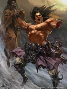 武松独臂擒方腊