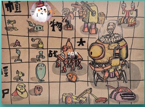 小豆子的手绘-植物大战僵尸_手绘_绘画_素描_彩铅_画画_绘画日常_文化