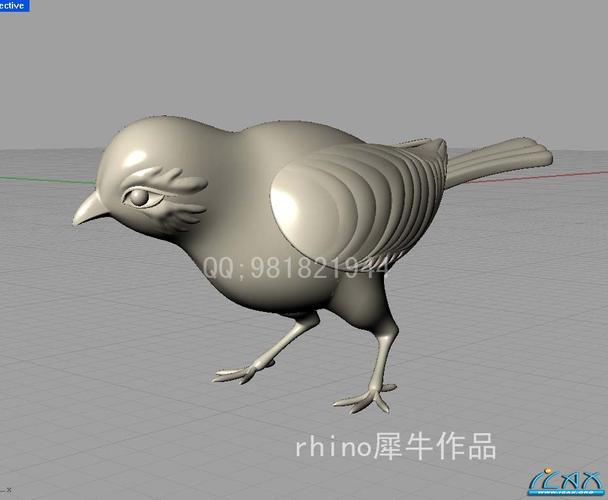用rhino 犀牛 建的 动物 人物 作品