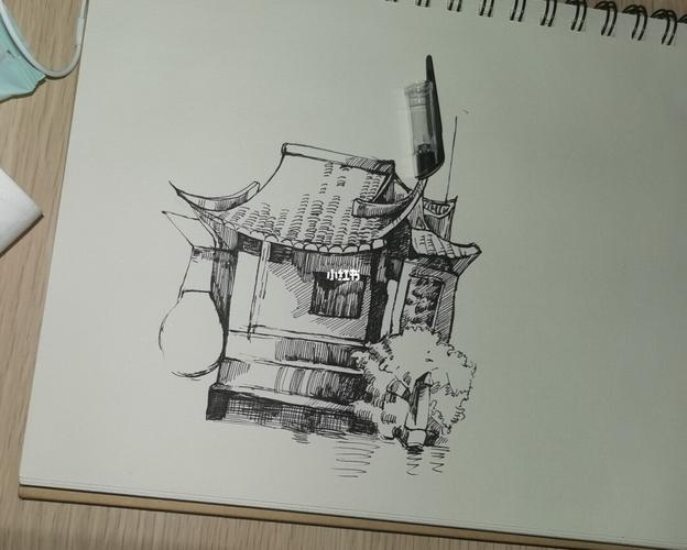 风景速写临摹～有一点步骤～_速写_风景_临摹_风景速写_知识_艺术