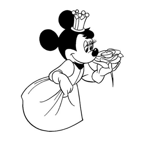如何画卡通人物米奇和米妮的简笔画