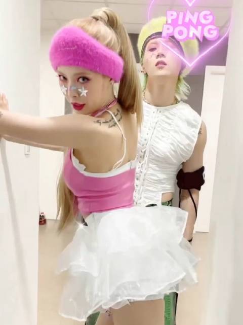 泫雅dawn0909回归##泫雅ins##pingpongchallenge