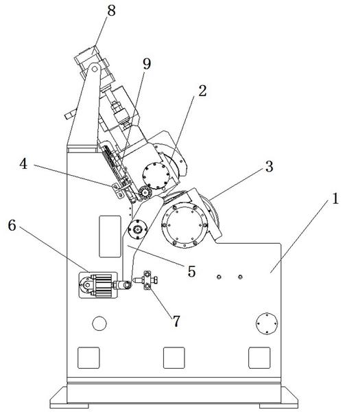 cn212524733u_一种逗号刮刀式涂布机刮刀快跳机构有效