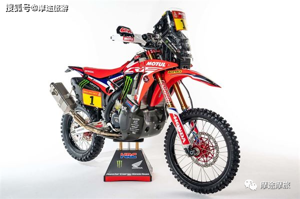 威胁ktm的竞争者本田crf450rally赛车鉴赏