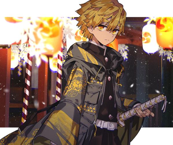 鬼灭之刃|我妻善逸高清壁纸头像