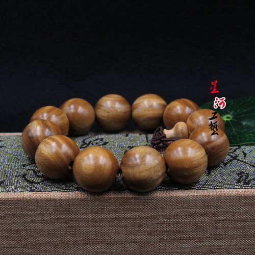 巴西绿檀木手链 绿檀手串佛珠手饰批发 绿檀佛珠手链规格齐全