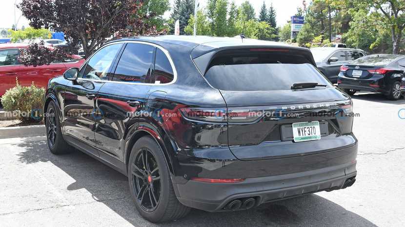 911同款挡把 保时捷卡宴turbo s插混版谍照曝光