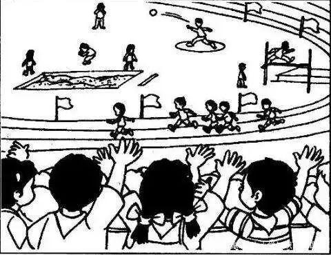 小学生看图写话:《运动会》3篇范文,附写作思路,模仿