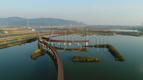 珠海 三灶 大门口 湿地公园