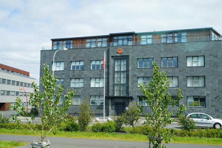 日本驻冰岛大使馆  无任何标志