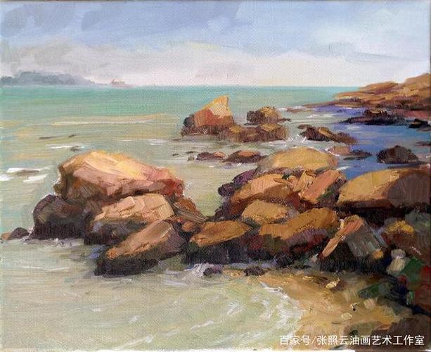 海的乐章——张照云海岸线油画作品(第二季)