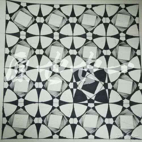 平面构成作业(黑白)