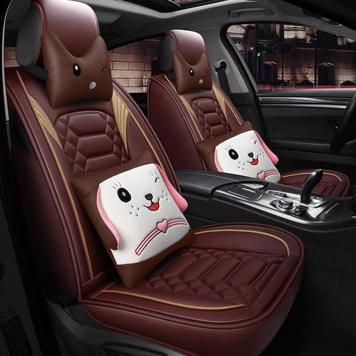 4l专用全包汽车皮革座套pu仿皮坐垫套四季奥迪q2q3a4la6lq5l高尔夫7