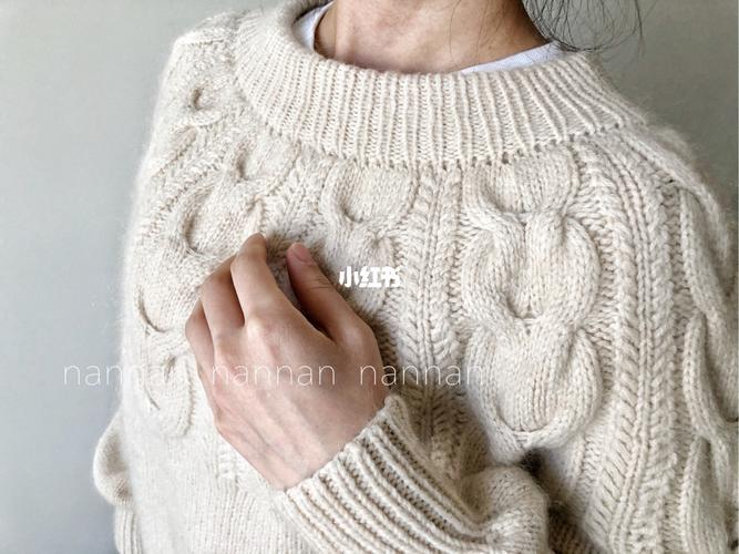 【雪林】棒针手编绞花毛衣_毛衣_手工制作_编织_手工编织毛衣_兴趣