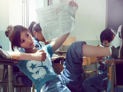 赵奕欢,写真,校服赵奕欢壁纸图片