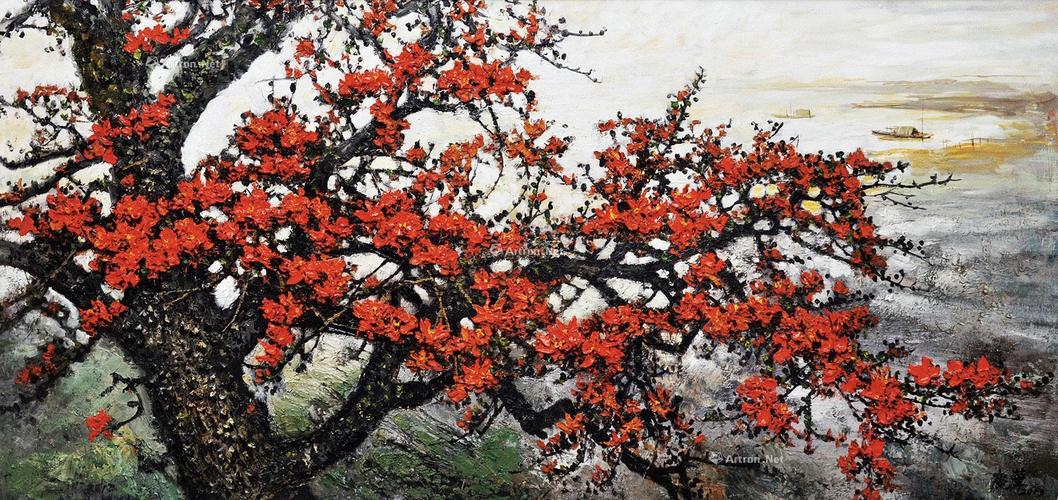 0658 2013年作 木棉 布面 油画