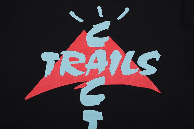 travisscottcactusjacktrailsassntee周边合作短袖t恤
