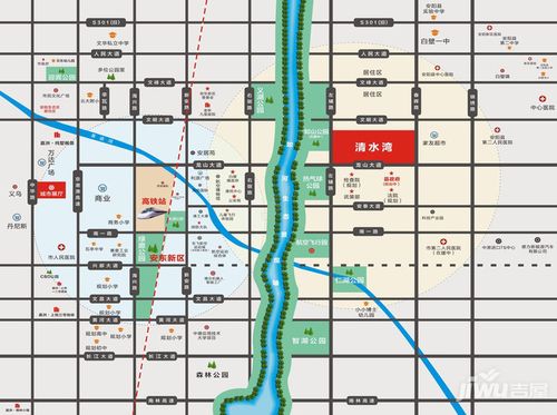 嘉洲清水湾位置交通图