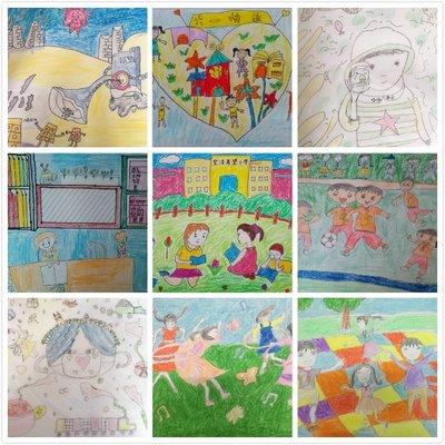 互联网精准公益90幅儿童画揭幕宝洁支持希望工程20年