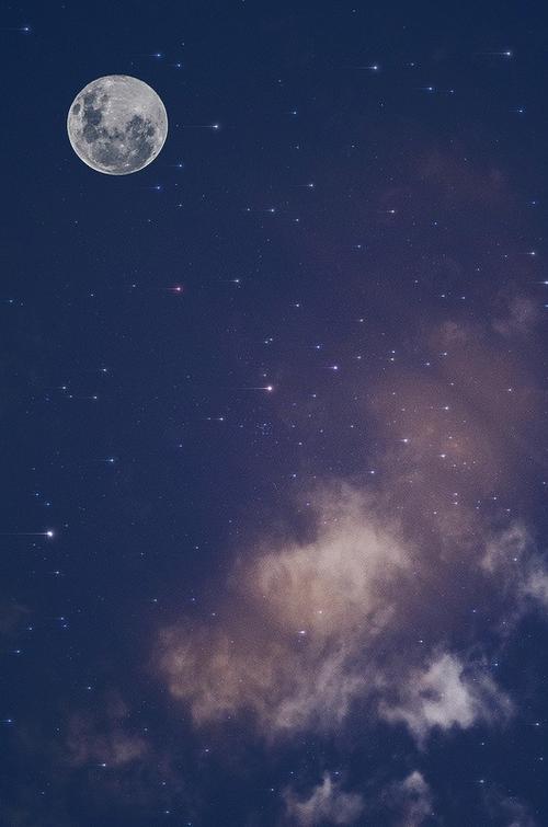 月球月夜
