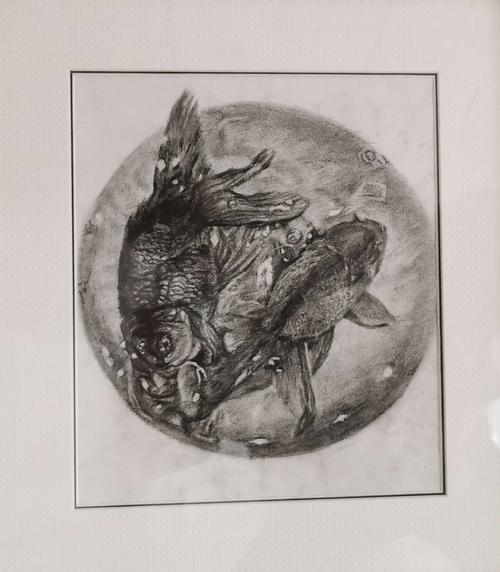 锡林浩特六中2019美术专业班 精微素描作品展开展啦