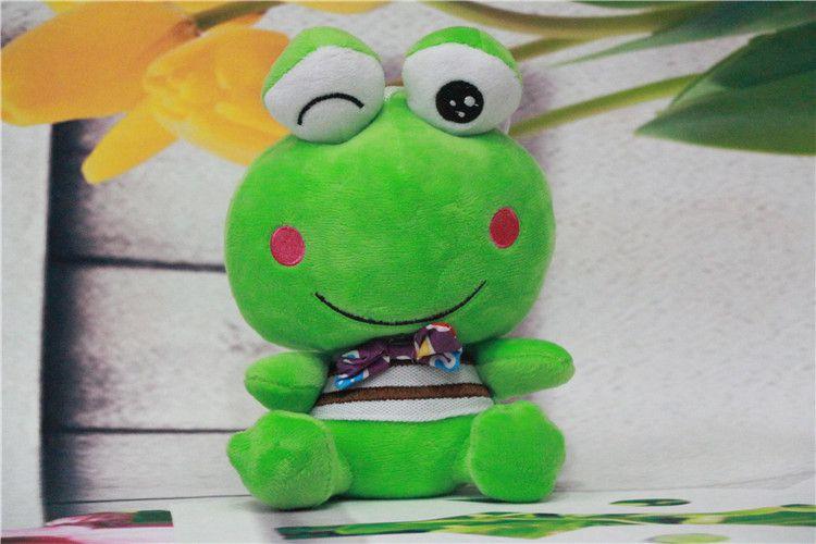 情侣青蛙毛绒玩具豆豆蛙公仔大眼表情蛙娃娃青蛙王子道具玩偶礼物
