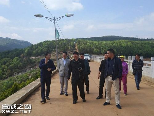 高兴文到板桥街道调研革香河段流域情况_宣威之窗