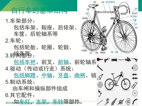 自行车零件及构造