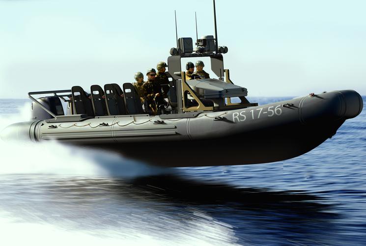 这高科技厉害了navarone军用快艇速度惊人