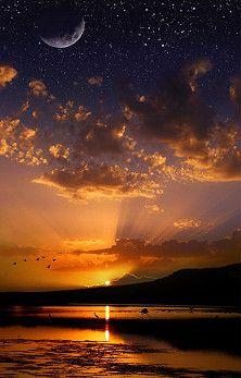 娴宝宝采集到日月星辰