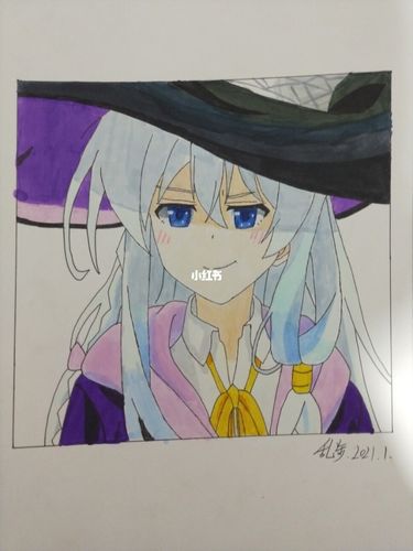 伊蕾娜~手绘_手绘_手绘临摹_文化_绘画