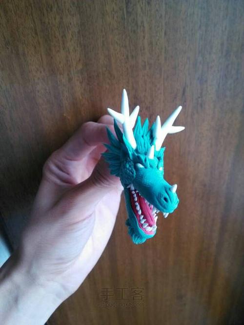 粘土做的逼真中国龙教程图解