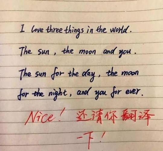 小学生"奇葩情书"走红,网友自叹不如,老师:真有"才"