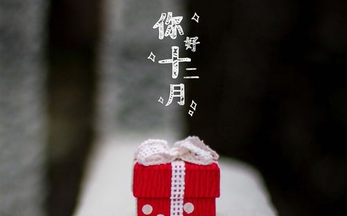 唯美十二月你好文字桌面壁纸图片 - 第4张