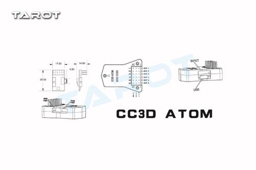mini cc3d 穿越机开源飞控 tl300d2