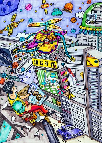 2019年,我市共收到科幻画作品193幅,评选出一等奖10幅,二等奖20幅,三