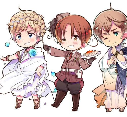 【动漫二次元|黑塔利亚|aph|官方本家图】【费里西安诺 罗-马-皇-帝】