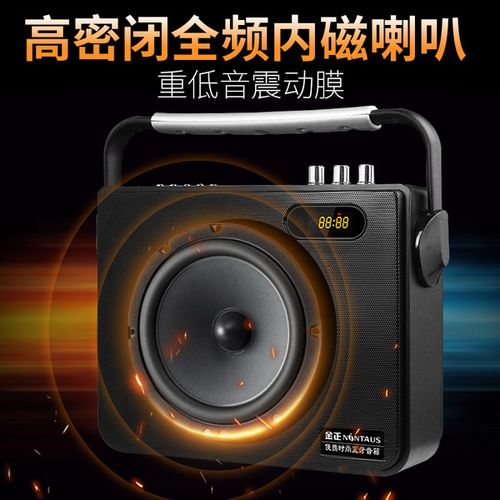 [鹏顺电器专营店] 金正广场舞音响便携式小型手提蓝牙移动音箱户外