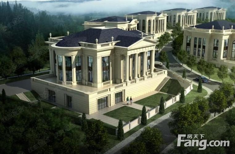 长安街 亿元起豪宅 号称半山上的宫殿 此乃定都峰下 容积率0.32