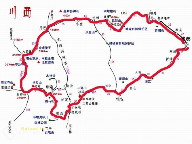 川西环线4天自驾游攻略_川西环线自驾游攻略