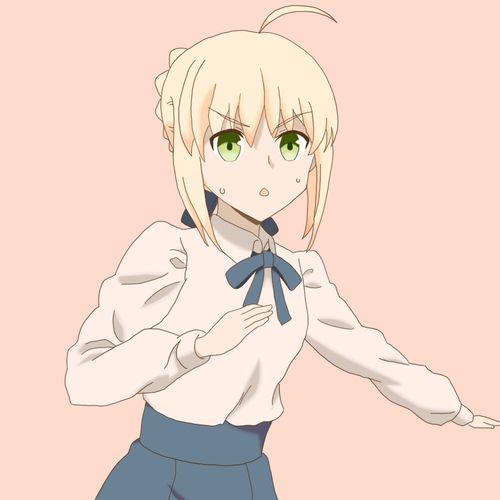 【fate】阿尔托莉雅·潘德拉贡 saber 呆毛王同人图(五)