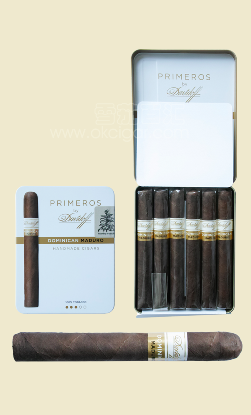 【商品名称】 大卫杜夫入门系列陈年多米尼加6支铁盒装小宾丽雪茄