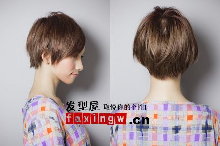 四款甲字脸女生适合的发型