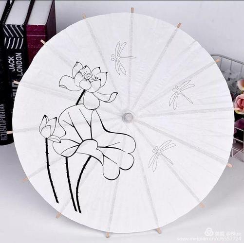 油纸伞画